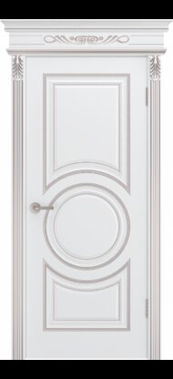Рондо Luxury В-0 ДГ (белая) с патиной