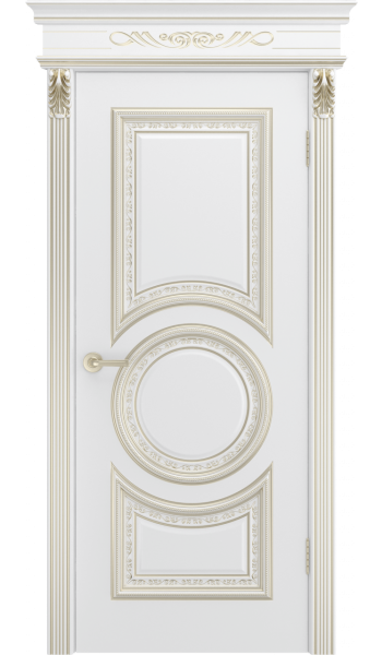Рондо Luxury багет В-2 ДГ (белая) с патиной