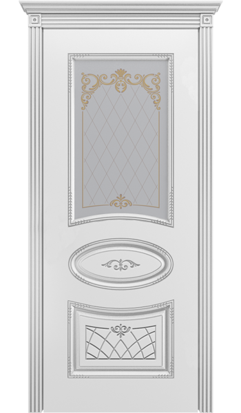 Ария ДО В-3 (белая) с патиной