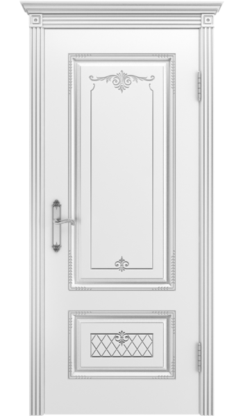 Аккорд ДГ В-3 (белая) с патиной