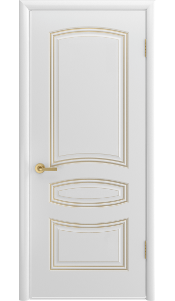 Соната Грейс ДГ В-1 (белая) с патиной