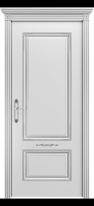 Аккорд ДГ В-2 (белая) патина серебро