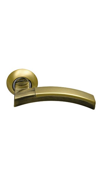 Ручка Archie на круглой розетке SILLUR 132 S.GOLD/BR