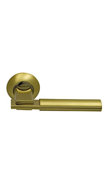 Ручка Archie на круглой розетке SILLUR 94A S.GOLD/P.GOLD