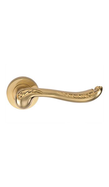 Ручка Archie на круглой розетке ACANTO S. GOLD (20G)