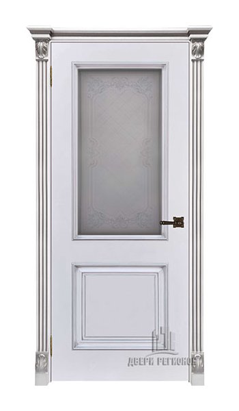 Багет 32 Патина серебро