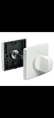 Завертка  LUX-WC-SQ BIA